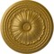 Ekena Millwork Alexa Ceiling Medallion (Fits Canopies up to 2 7/8"), Hnd-Painted Pharaohs Gold, 20 1/2"OD x 1 7/8"P CM20ALPGS - alternate 1